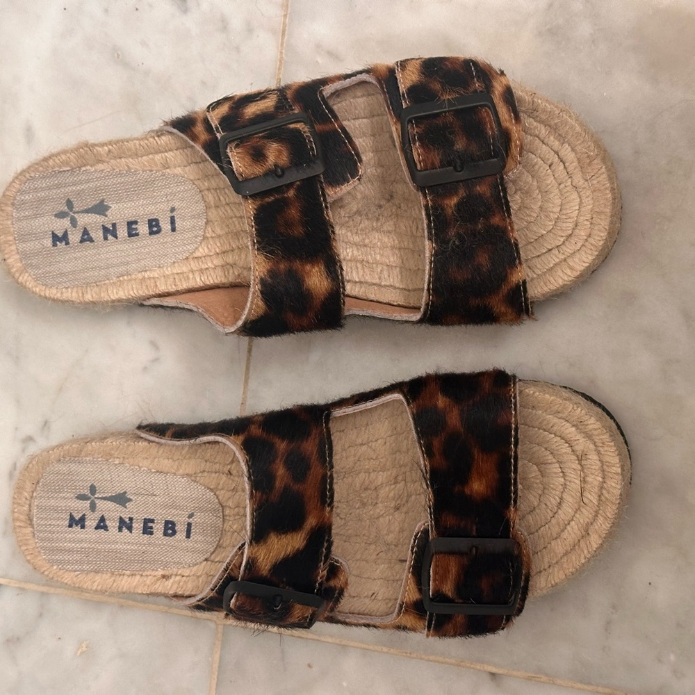 Leopard Print Women's Sandals